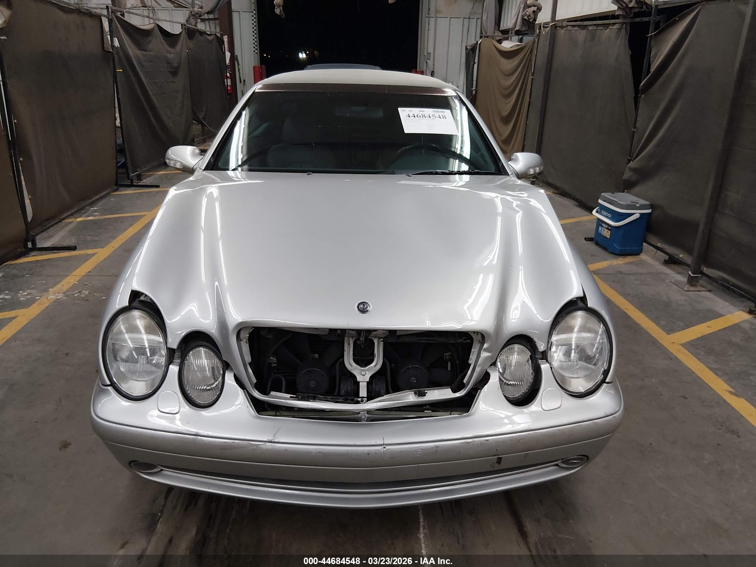 2003 Mercedes-benz Clk 430 Gray vin: WDBLK70G33T141708