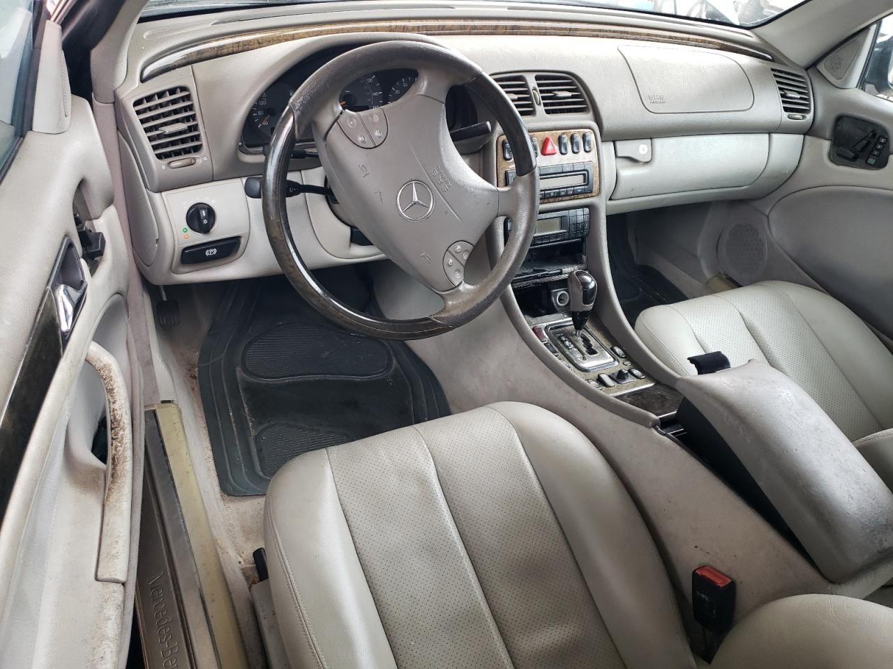 2002 Mercedes-benz Clk Black vin: WDBLK70G42T113513