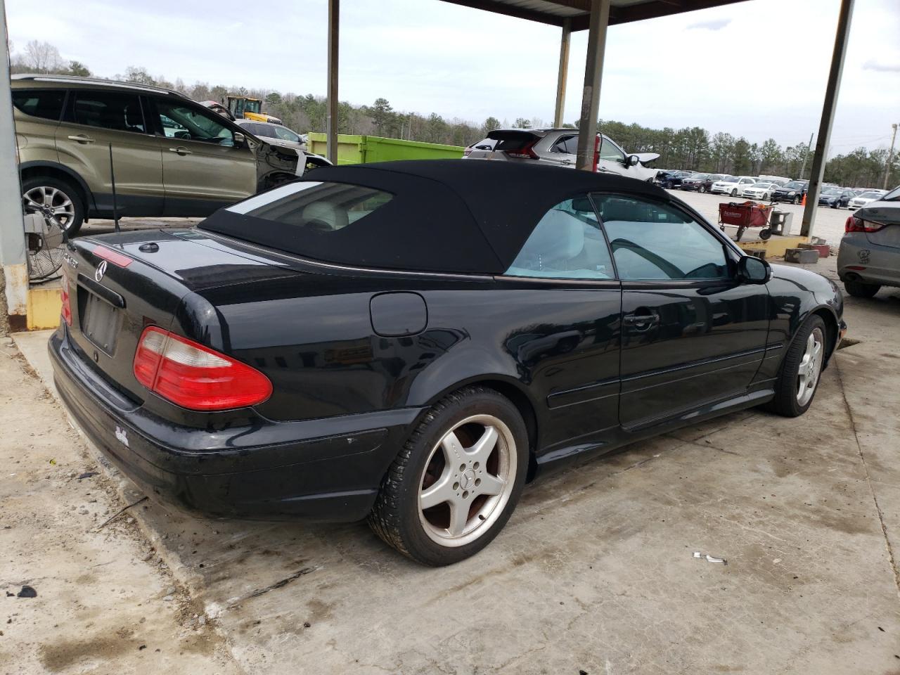 2002 Mercedes-benz Clk Black vin: WDBLK70G42T113513