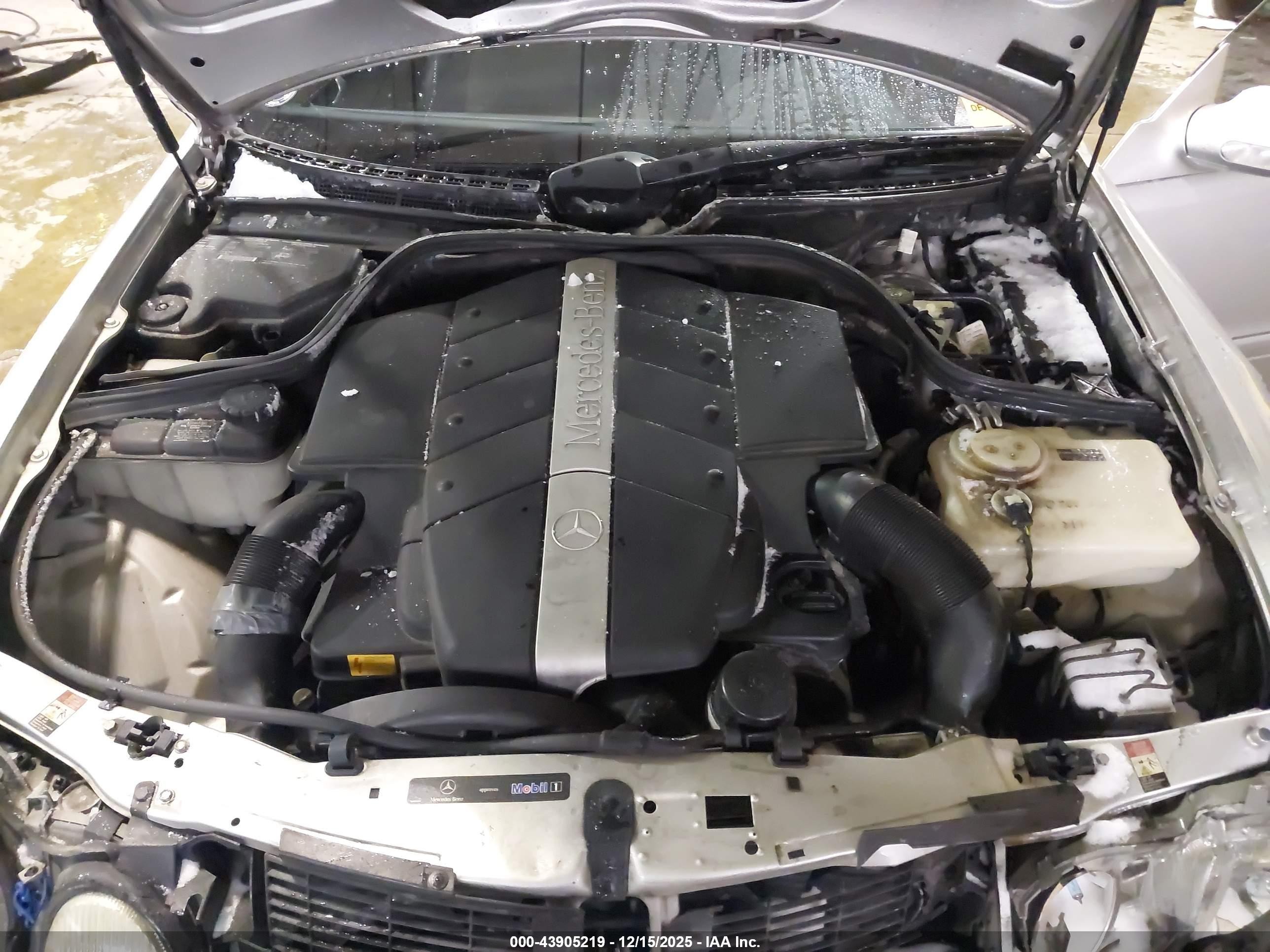 2002 Mercedes-benz Clk 430   Серый vin: WDBLK70G42T115763