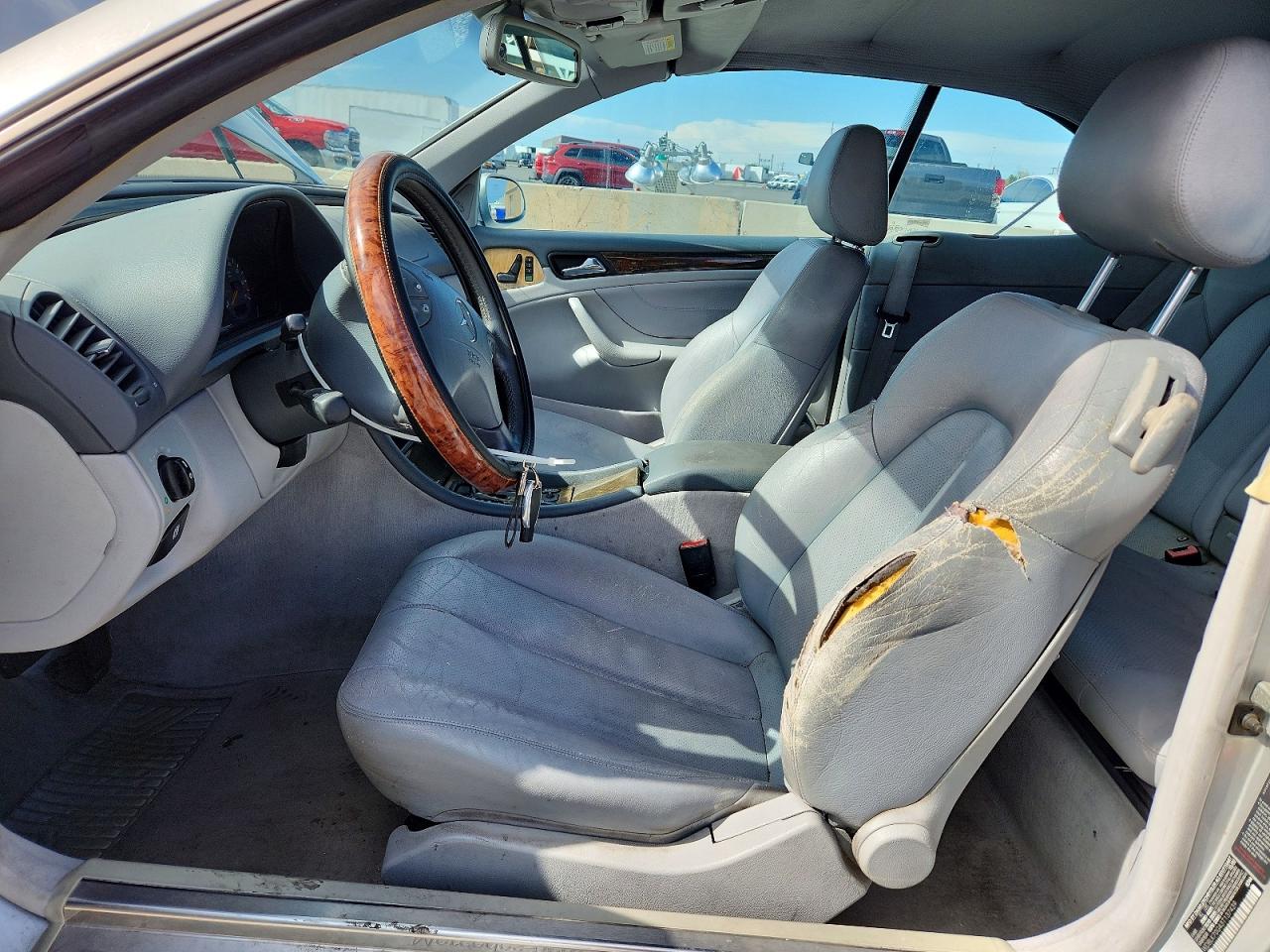 2003 Mercedes-benz Clk 430 Silver vin: WDBLK70G43T137439