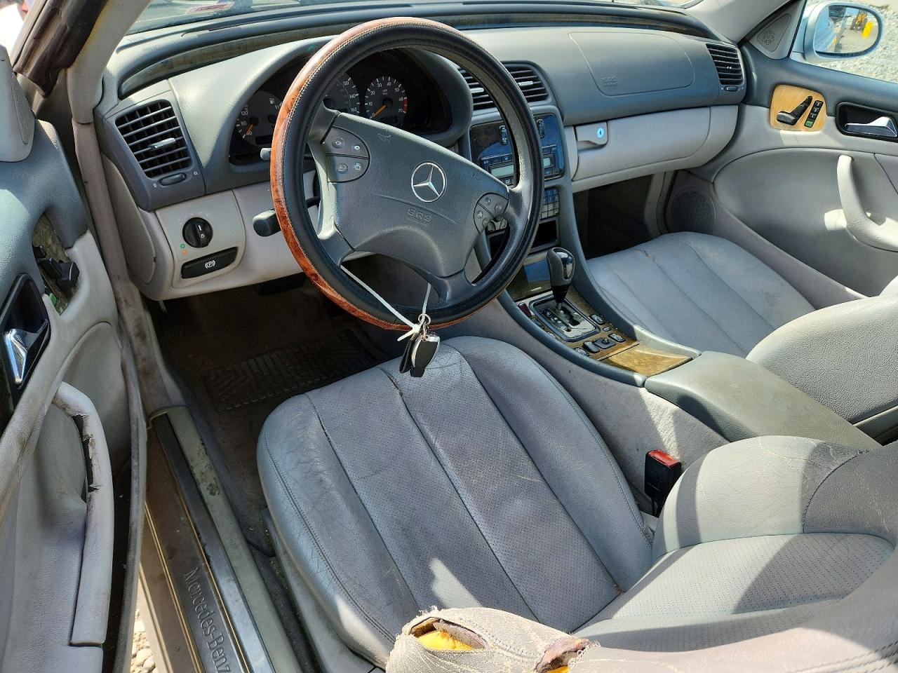 2003 Mercedes-benz Clk 430 Silver vin: WDBLK70G43T137439