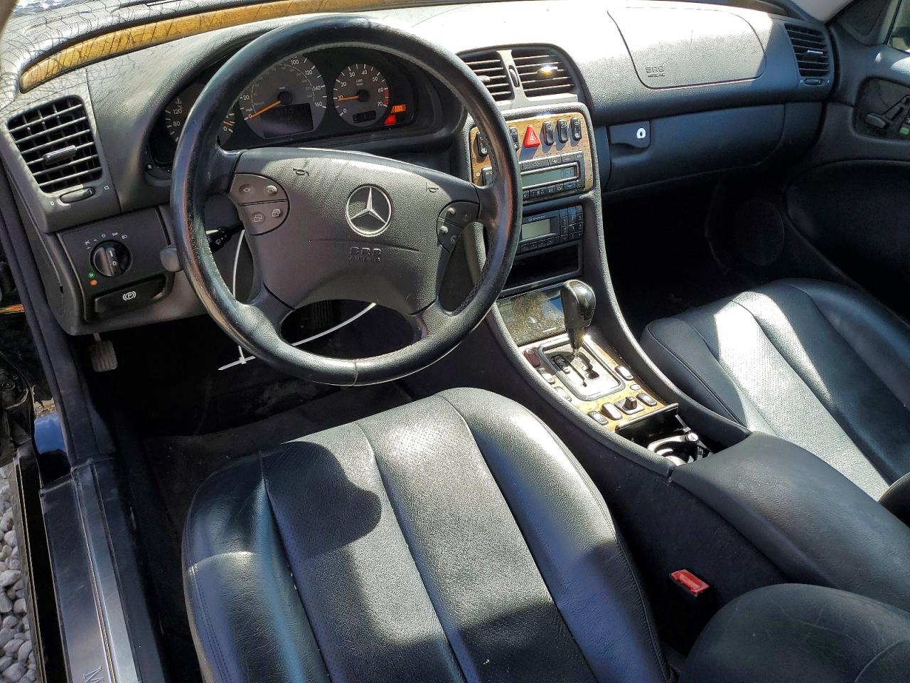 2003 Mercedes-benz Clk 430 Black vin: WDBLK70G43T140227