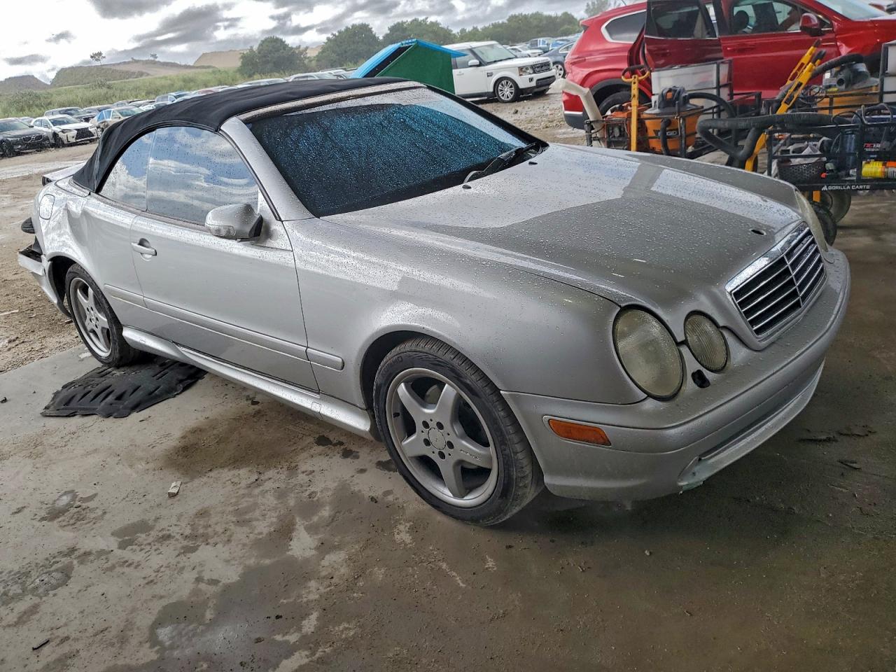 2003 Mercedes-benz Clk 430 Silver vin: WDBLK70G43T141300