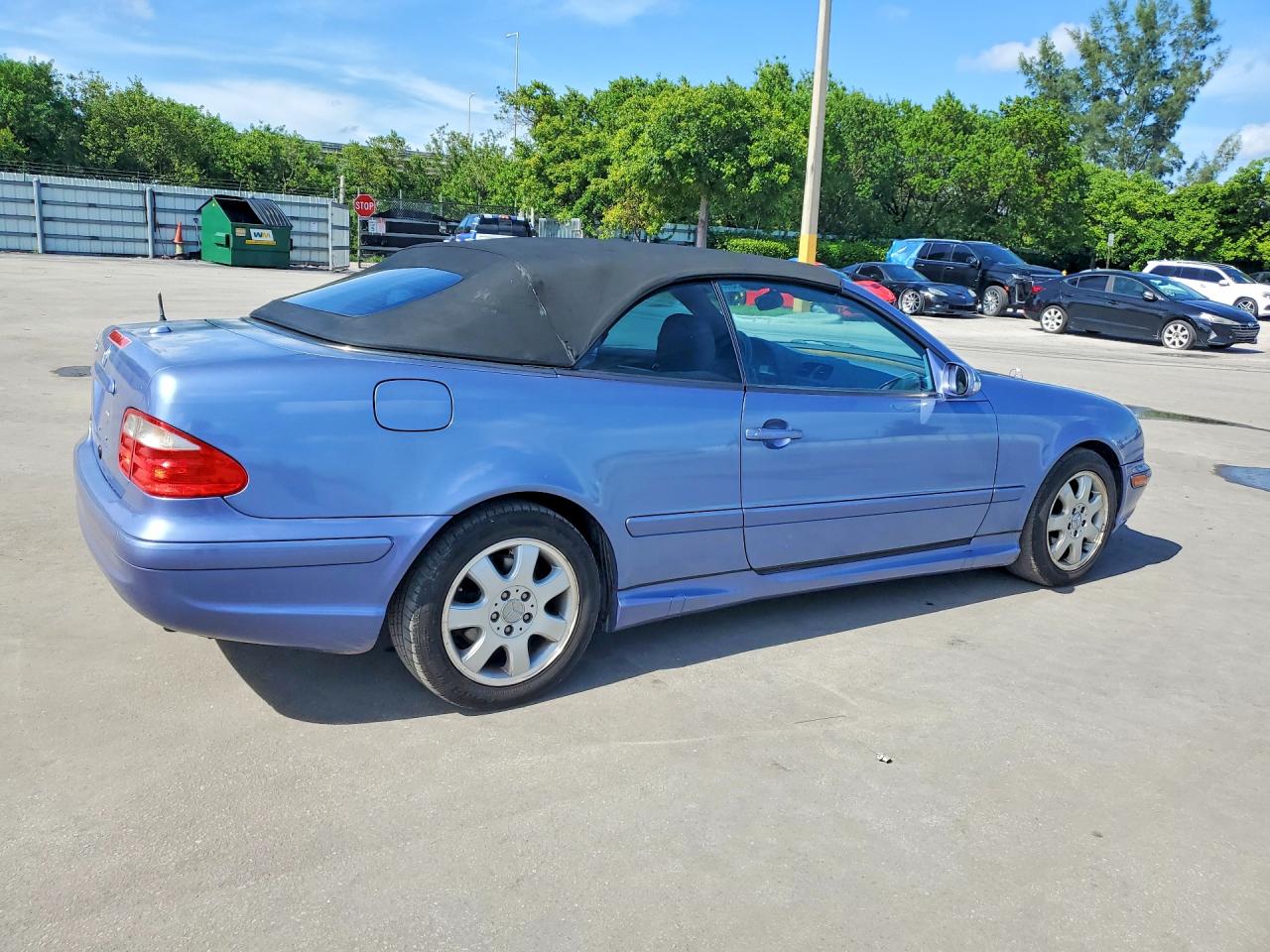2000 Mercedes-benz Clk 430 Blue vin: WDBLK70G4YT051944