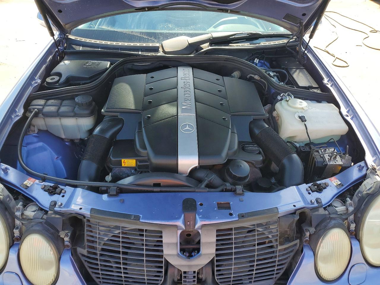 2000 Mercedes-benz Clk 430 Blue vin: WDBLK70G4YT051944