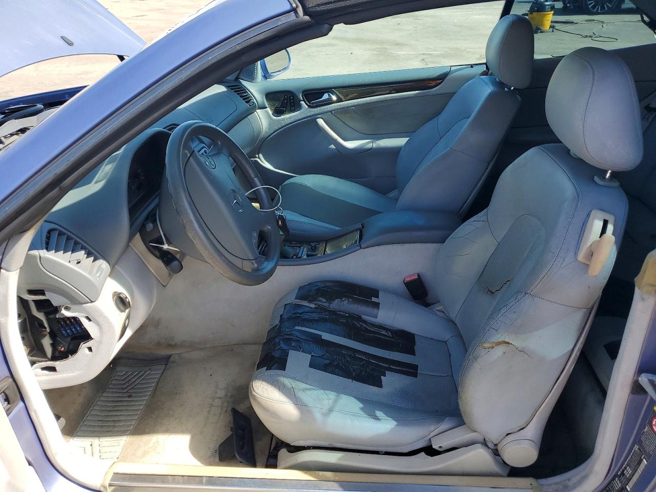2000 Mercedes-benz Clk 430 Blue vin: WDBLK70G4YT051944