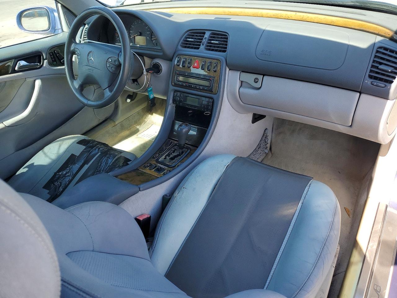 2000 Mercedes-benz Clk 430 Blue vin: WDBLK70G4YT051944