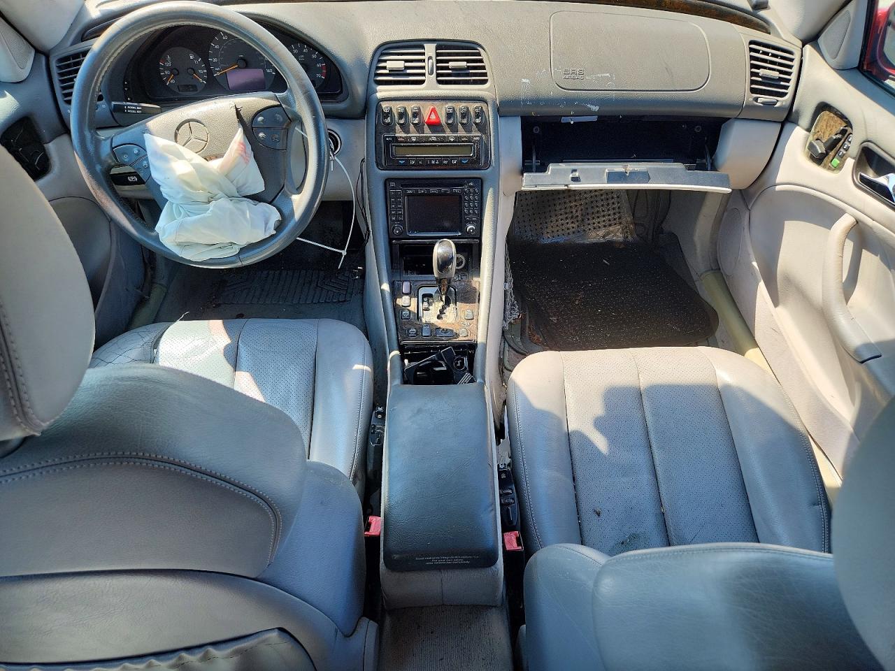 2001 Mercedes-benz Clk 430 Red vin: WDBLK70G51T085784