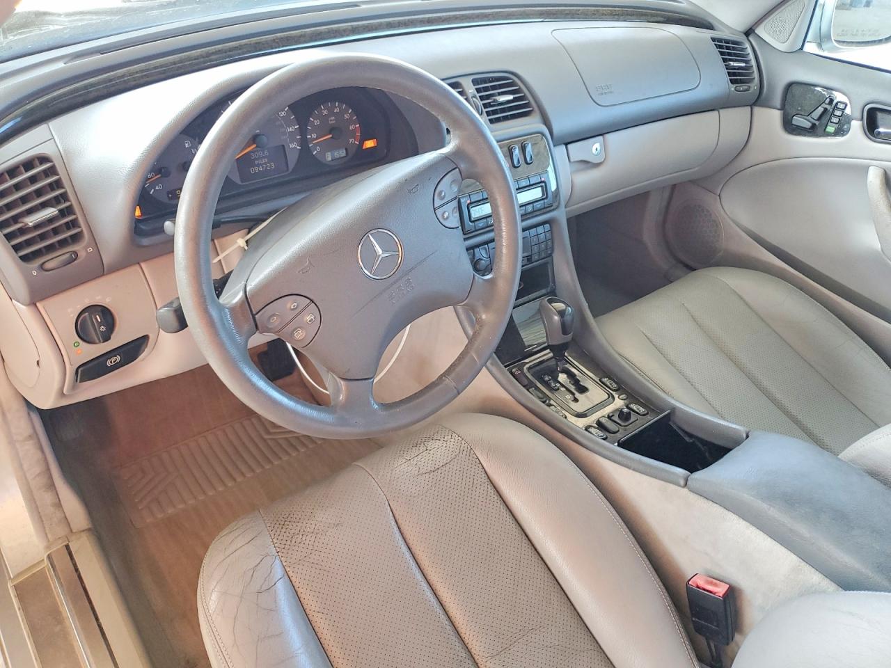 2002 Mercedes-benz Clk 430 Silver vin: WDBLK70G52T113813