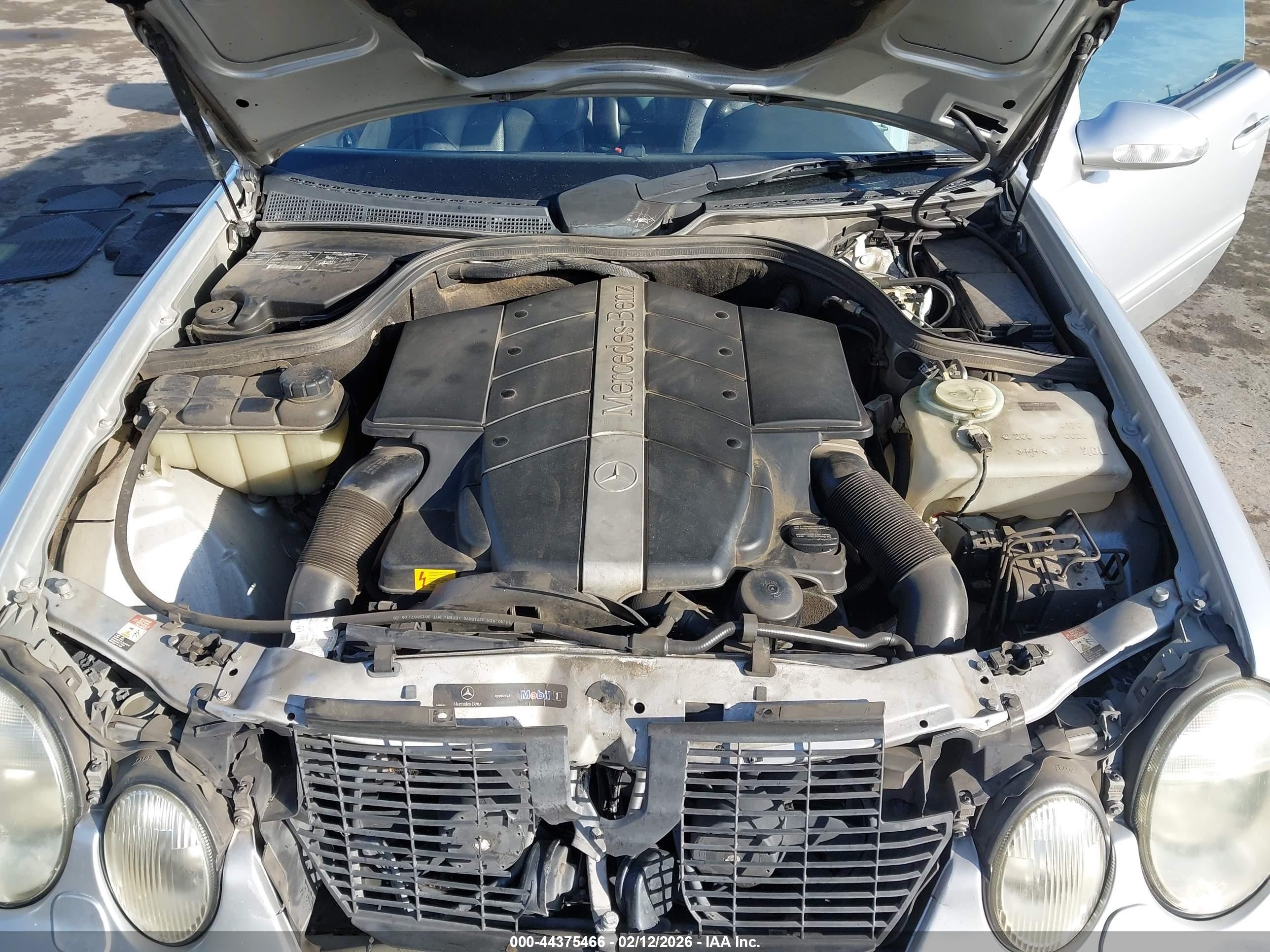 2003 Mercedes-benz Clk 430   Silver vin: WDBLK70G53T133609