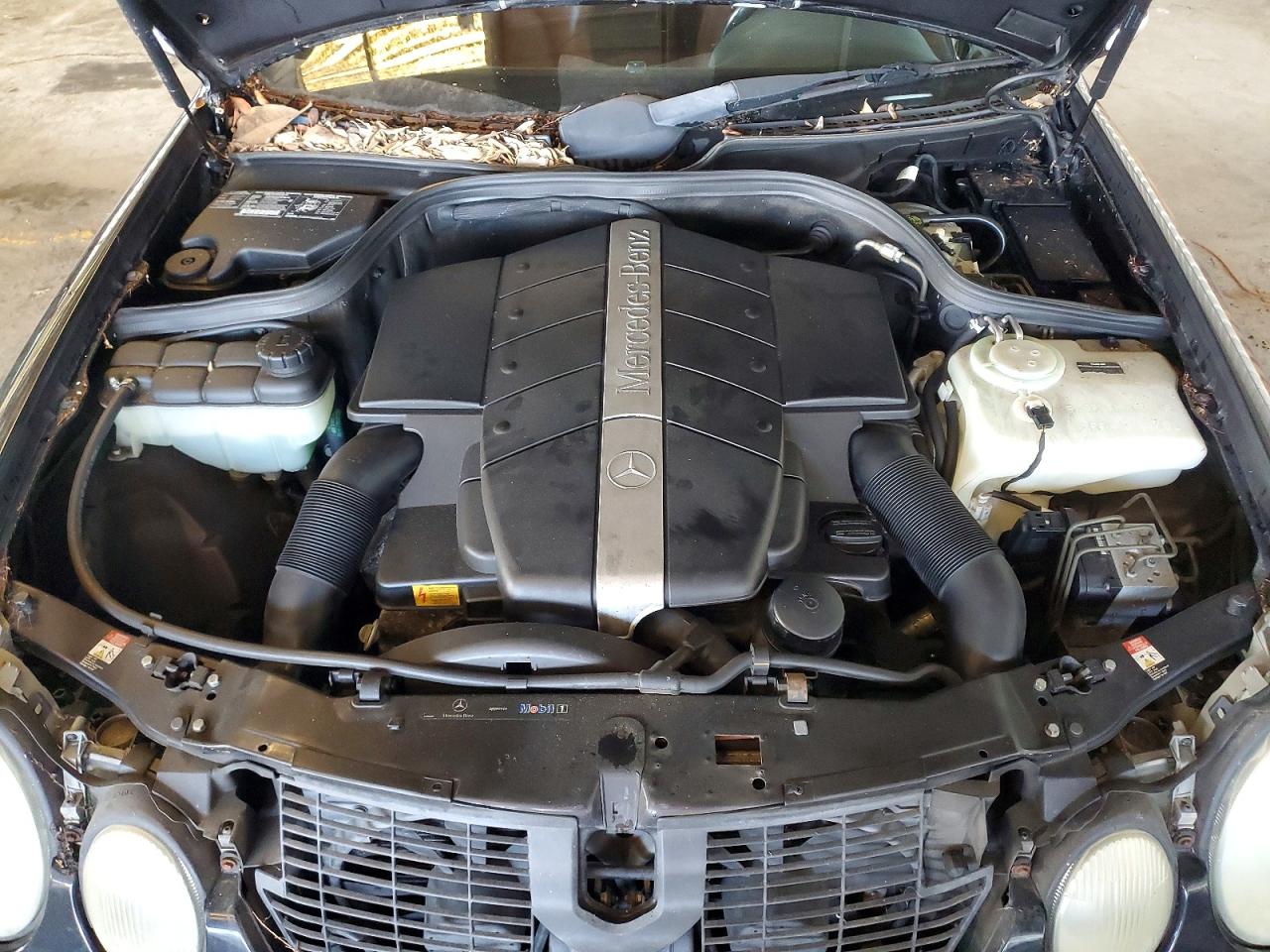 2003 Mercedes-benz Clk 430 Черный vin: WDBLK70G53T133805