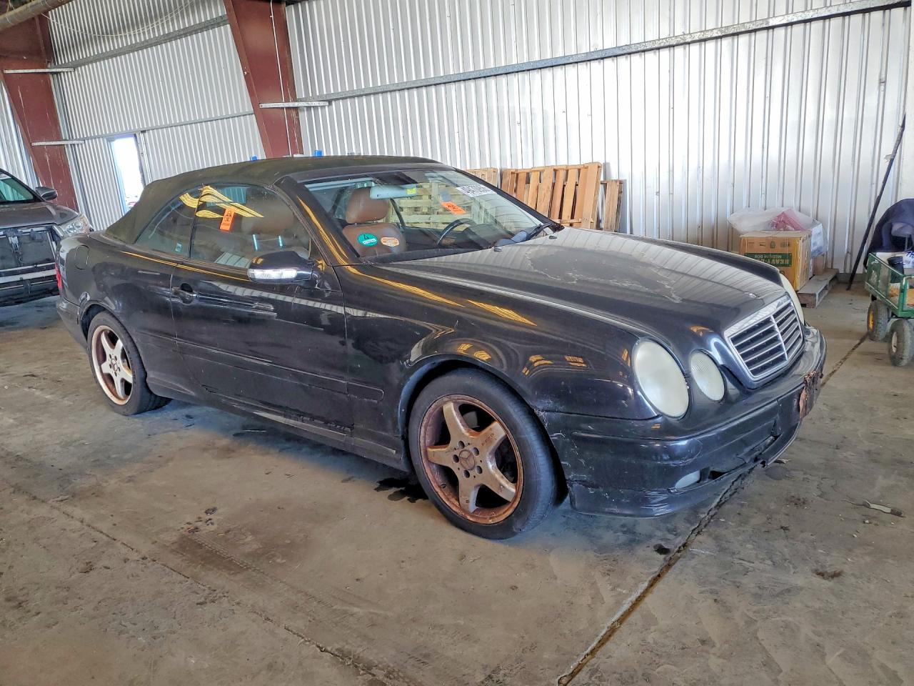 2003 Mercedes-benz Clk 430 Черный vin: WDBLK70G53T133805