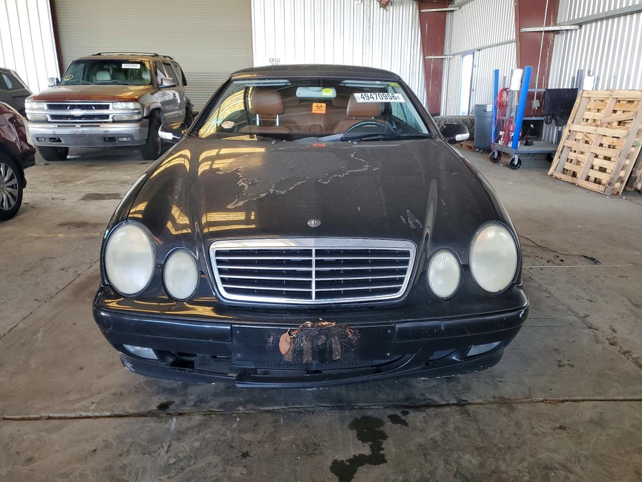 2003 Mercedes-benz Clk 430 Черный vin: WDBLK70G53T133805