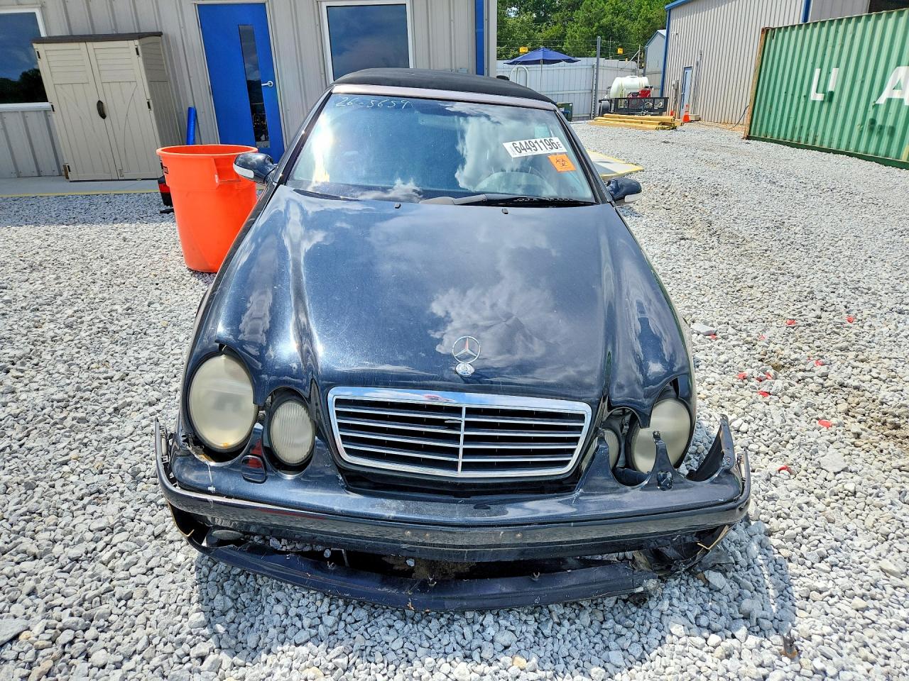 2003 Mercedes-benz Clk 430 Black vin: WDBLK70G53T135344