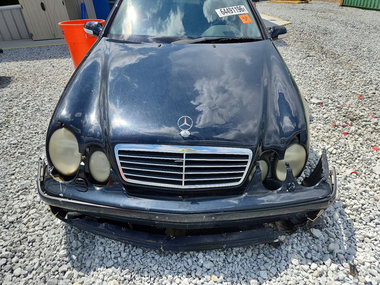 2003 Mercedes-benz Clk 430 Black vin: WDBLK70G53T135344