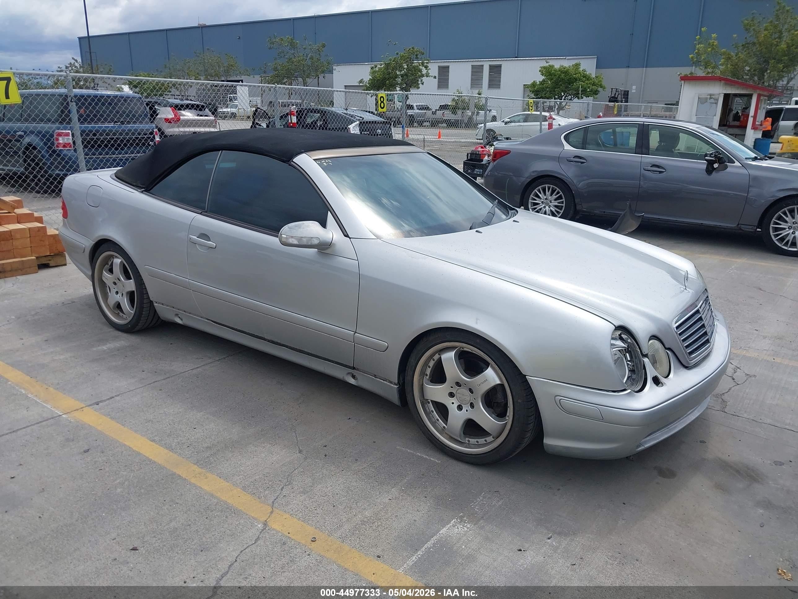 2003 Mercedes-benz Clk 430   Gray vin: WDBLK70G53T139197