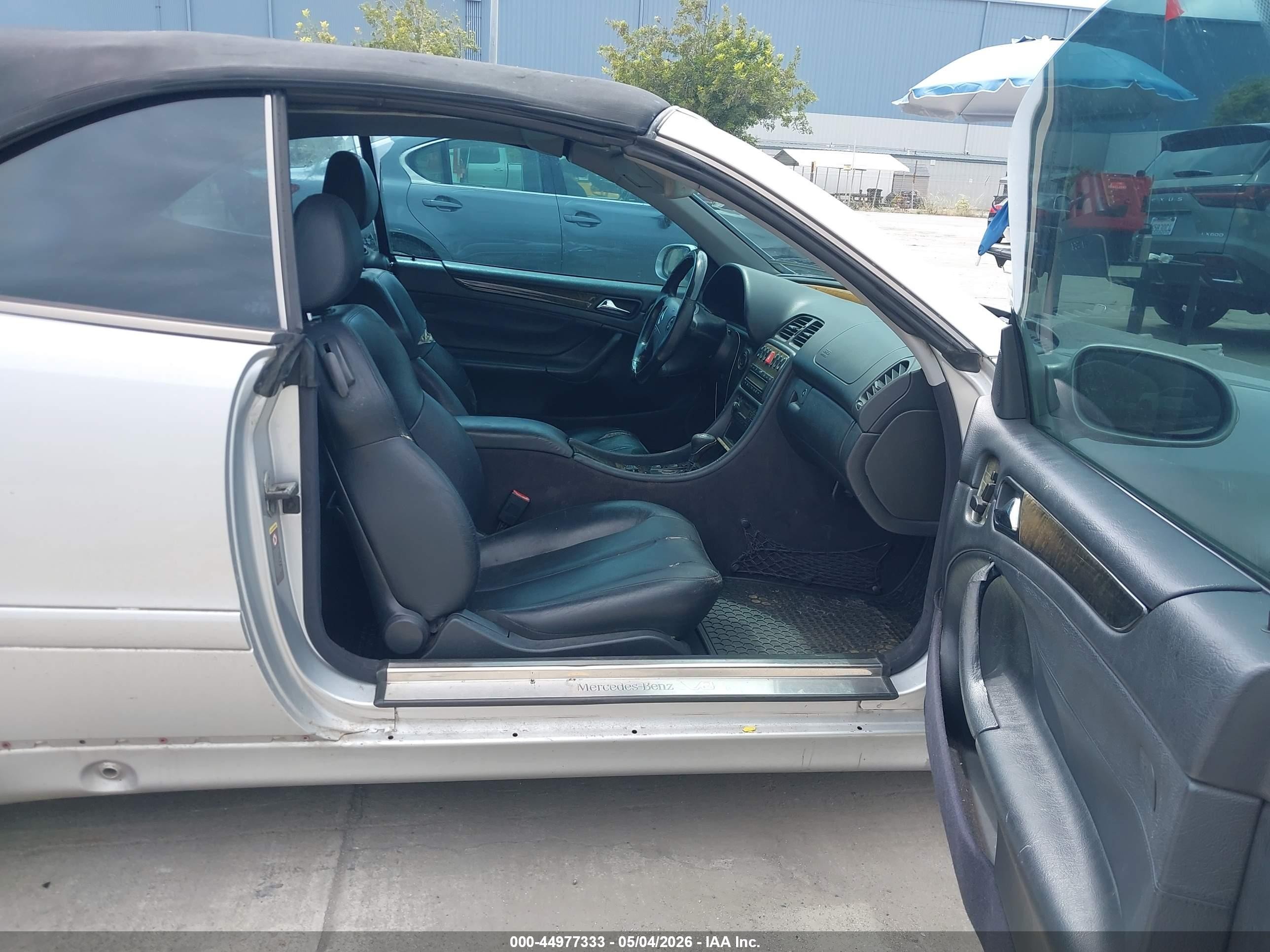2003 Mercedes-benz Clk 430   Gray vin: WDBLK70G53T139197