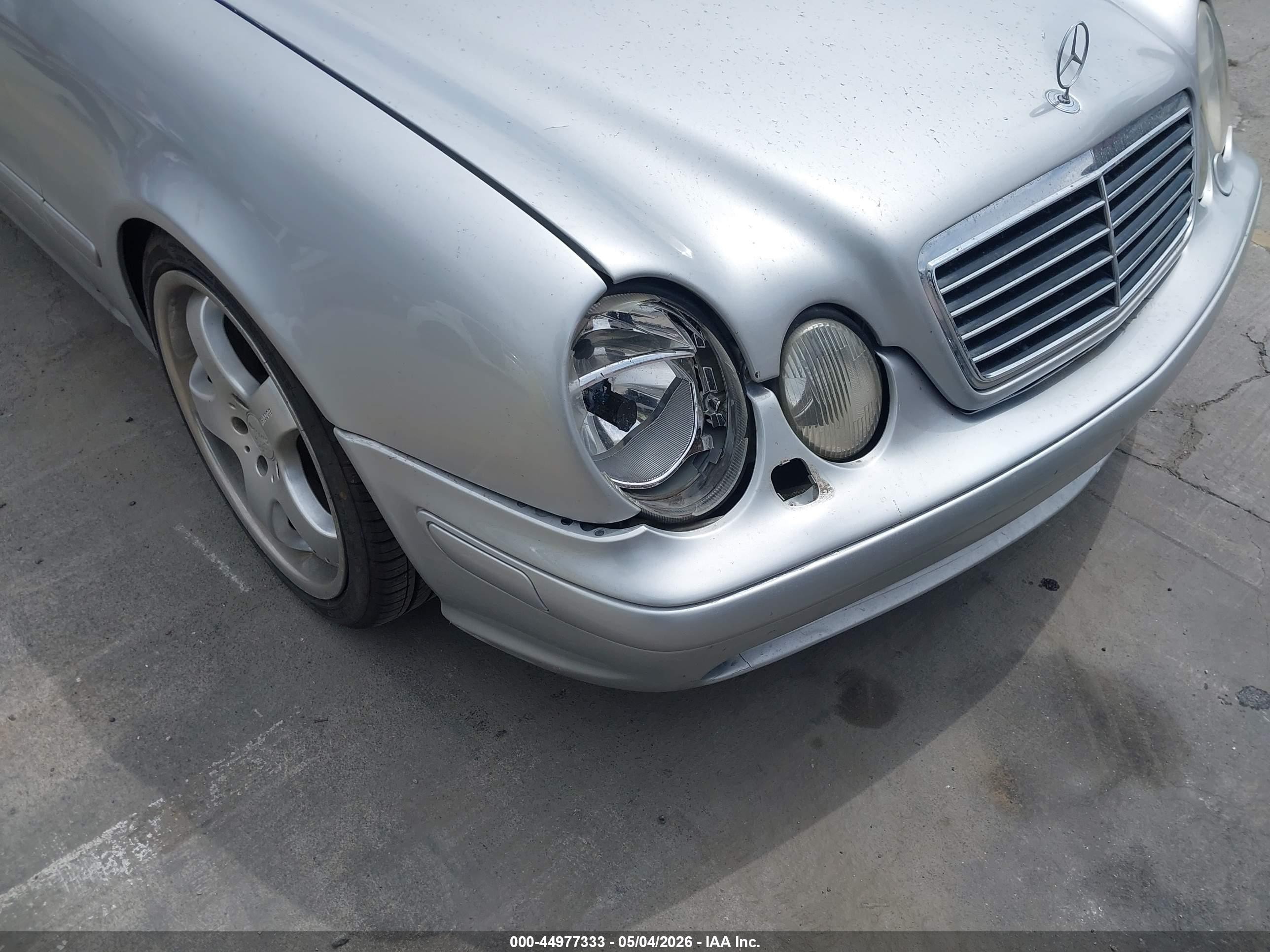2003 Mercedes-benz Clk 430   Gray vin: WDBLK70G53T139197