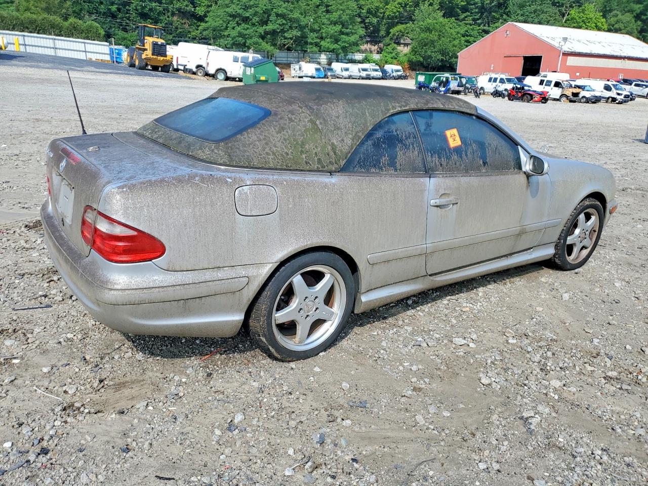 2002 Mercedes-benz Clk 430 Silver vin: WDBLK70G62T103758