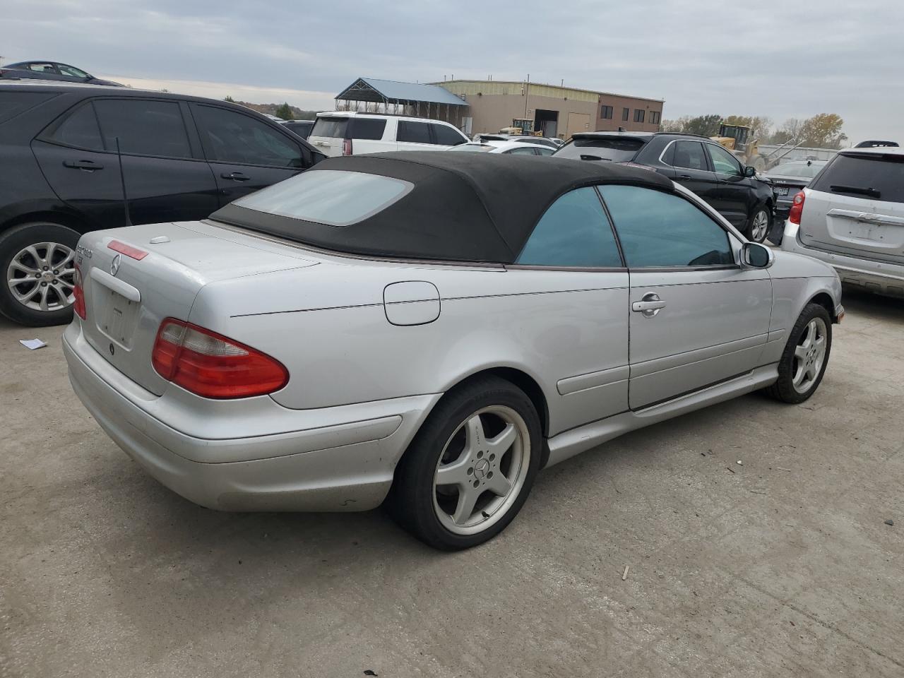 2003 Mercedes-benz Clk 430 Silver vin: WDBLK70G63T135160