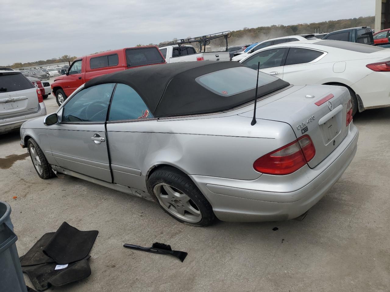 2003 Mercedes-benz Clk 430 Silver vin: WDBLK70G63T135160