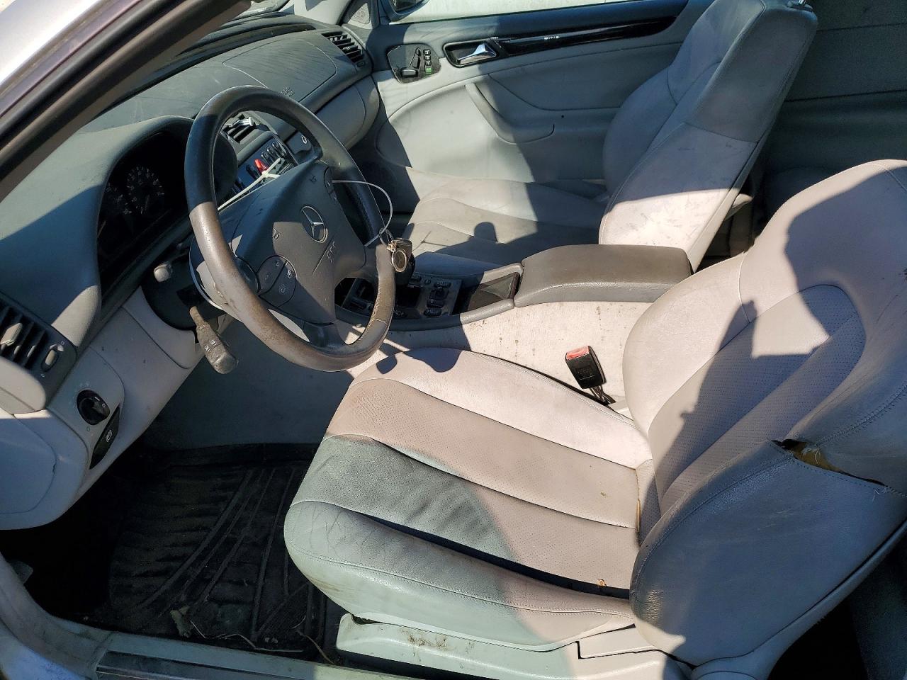 2003 Mercedes-benz Clk 430 Silver vin: WDBLK70G63T137765