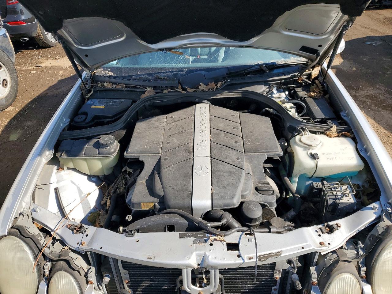 2003 Mercedes-benz Clk 430 Silver vin: WDBLK70G63T137765
