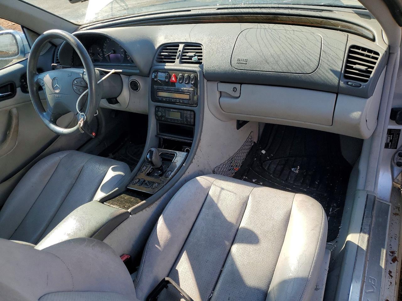 2003 Mercedes-benz Clk 430 Silver vin: WDBLK70G63T137765