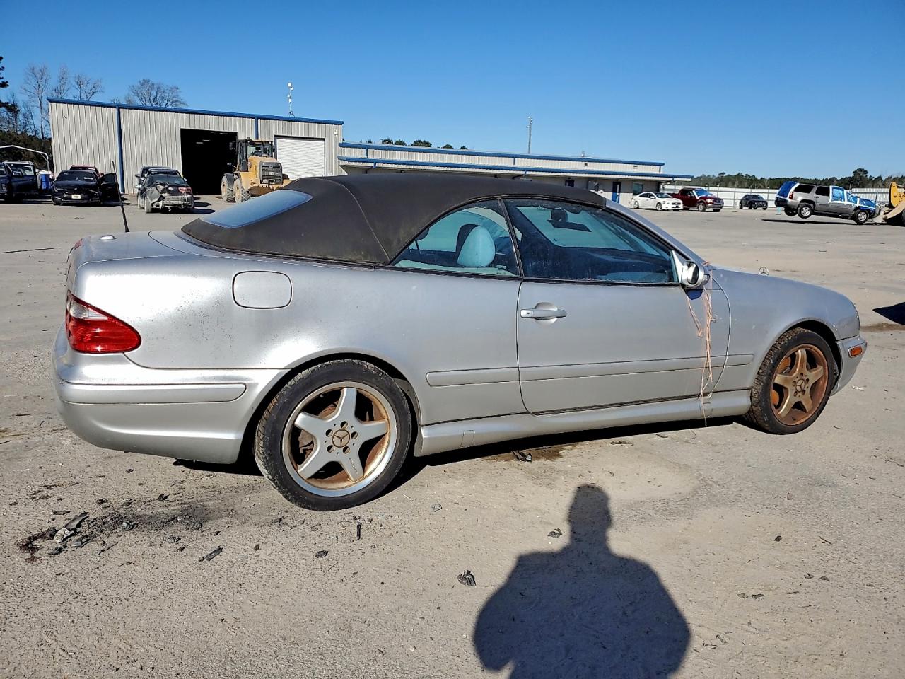 2003 Mercedes-benz Clk 430 Silver vin: WDBLK70G63T142691