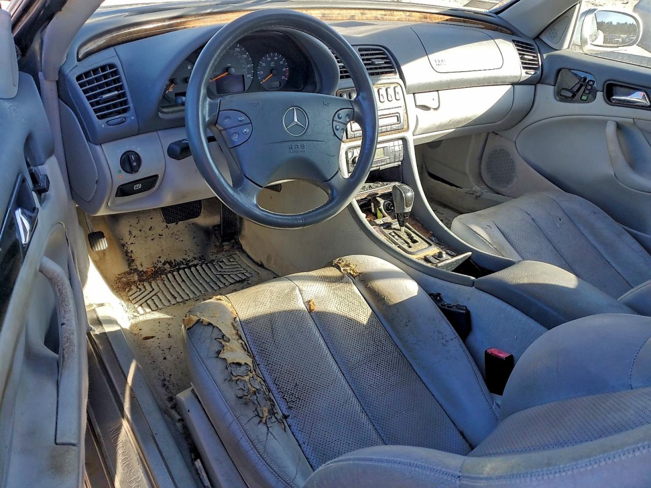 2003 Mercedes-benz Clk 430 Silver vin: WDBLK70G63T142691