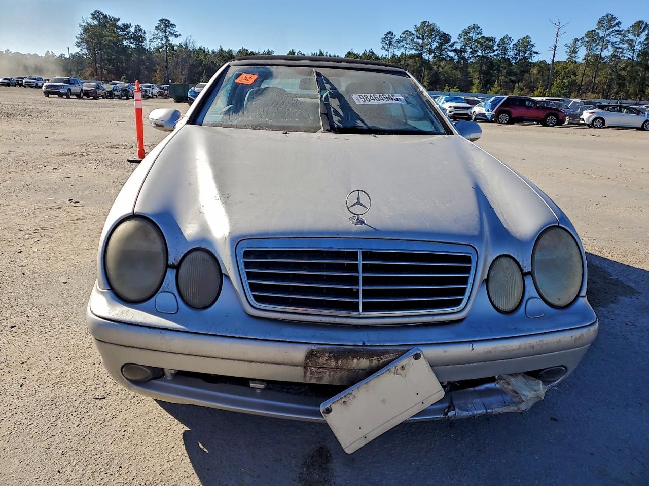 2003 Mercedes-benz Clk 430 Silver vin: WDBLK70G63T142691