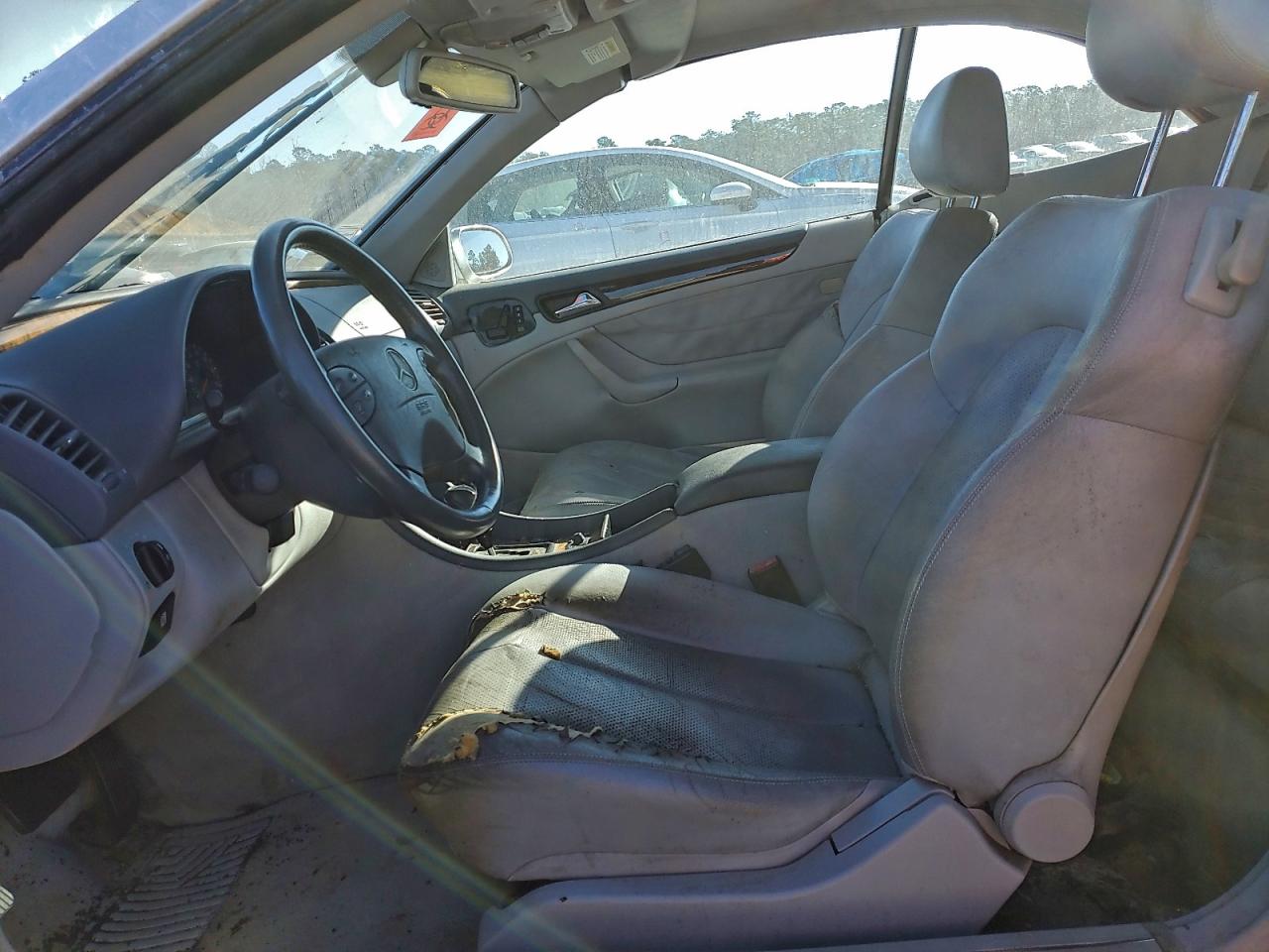 2003 Mercedes-benz Clk 430 Silver vin: WDBLK70G63T142691