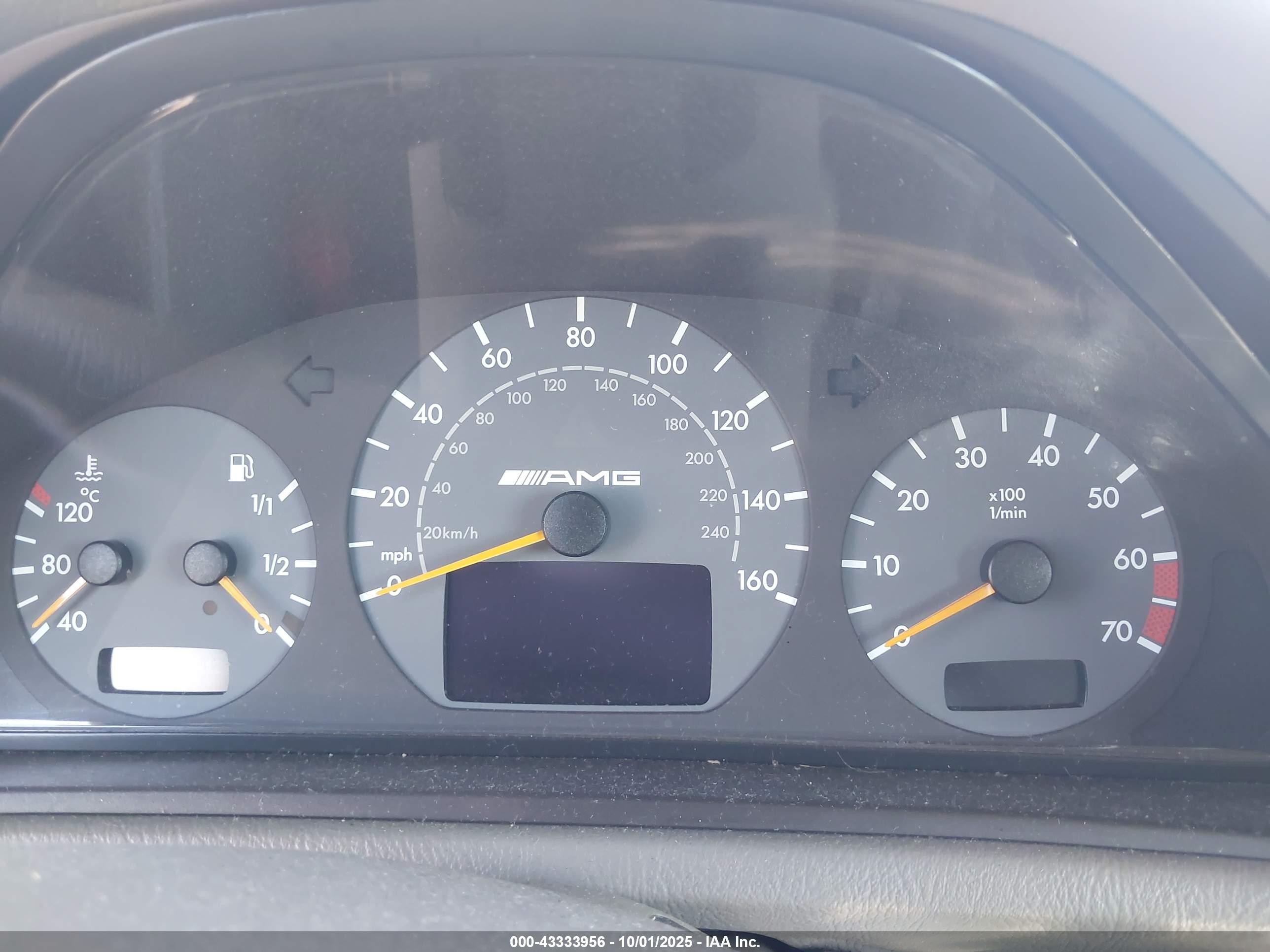 2000 Mercedes-benz Clk 430   Black vin: WDBLK70G6YT048740
