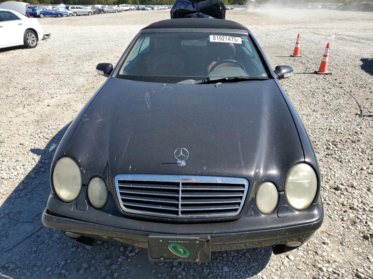 2002 Mercedes-benz Clk 430 Black vin: WDBLK70G72T121301