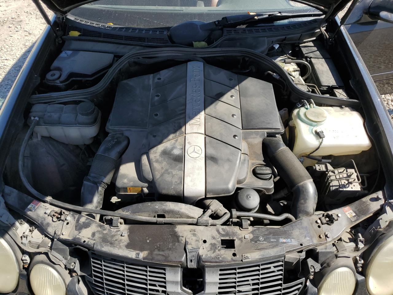 2002 Mercedes-benz Clk 430 Black vin: WDBLK70G72T121301
