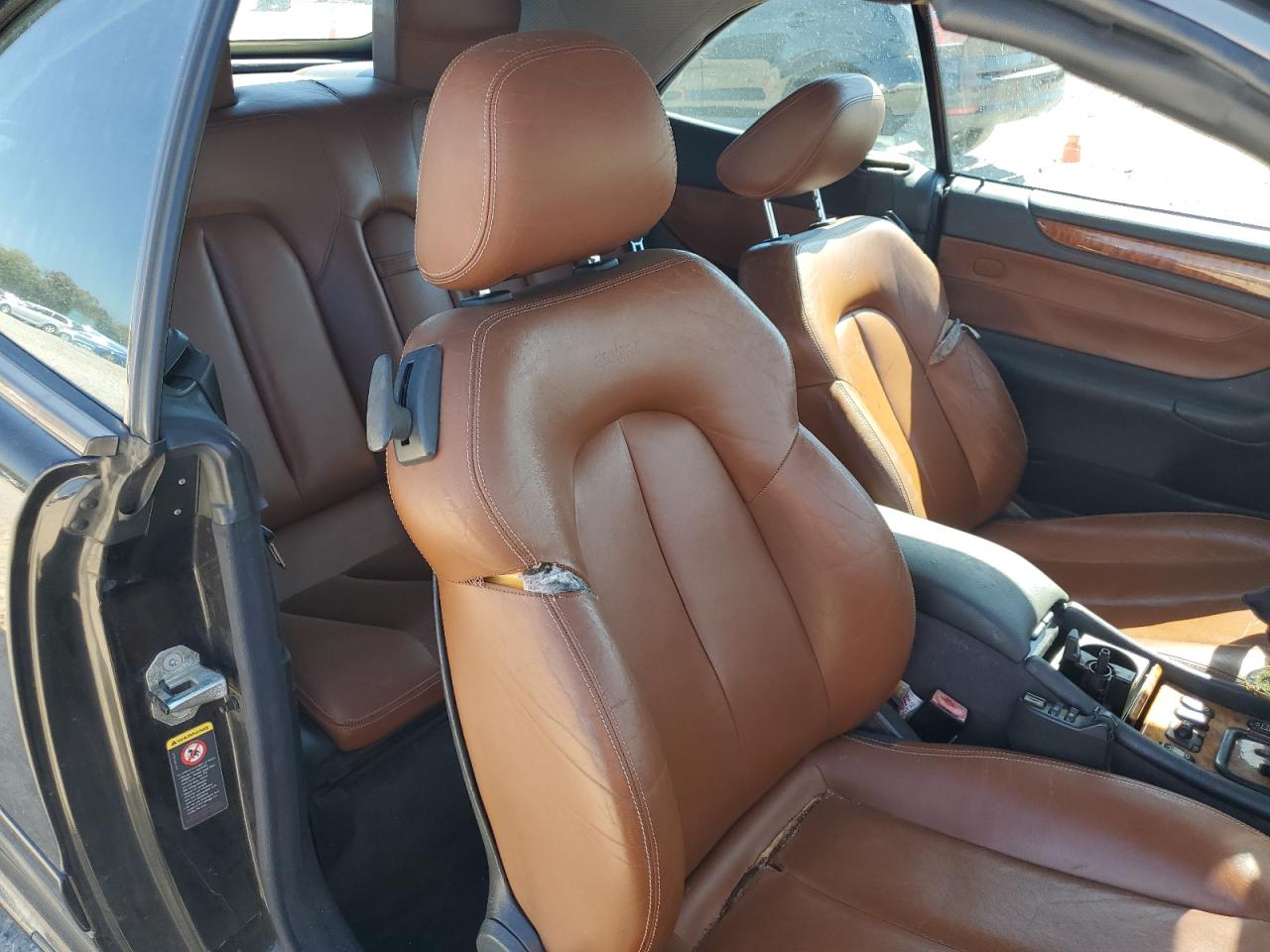 2002 Mercedes-benz Clk 430 Black vin: WDBLK70G72T121301