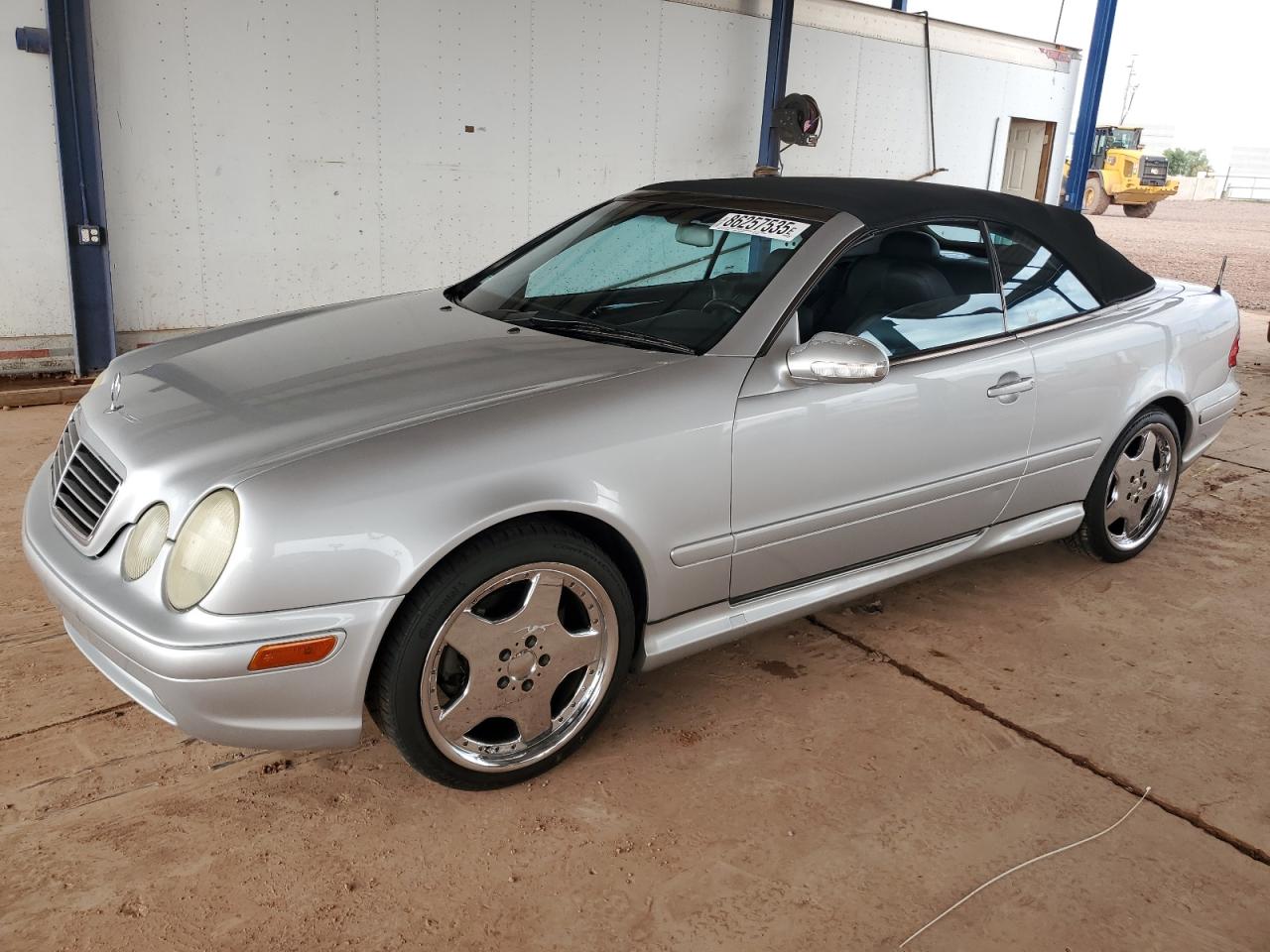 2003 Mercedes-benz Clk 430 Серебряный vin: WDBLK70G73T139931