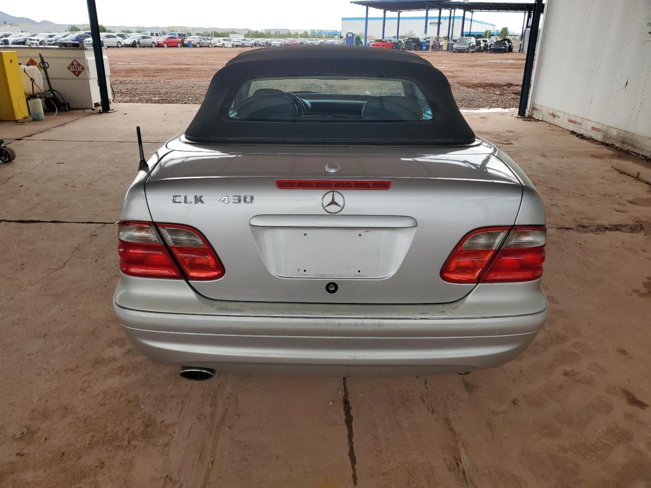 2003 Mercedes-benz Clk 430 Серебряный vin: WDBLK70G73T139931