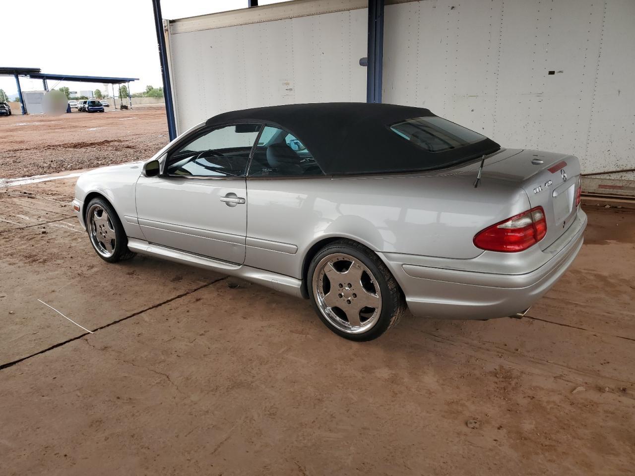 2003 Mercedes-benz Clk 430 Серебряный vin: WDBLK70G73T139931