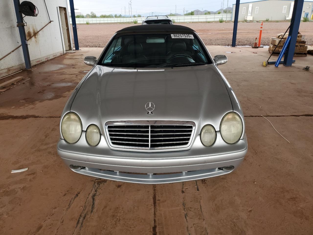 2003 Mercedes-benz Clk 430 Серебряный vin: WDBLK70G73T139931