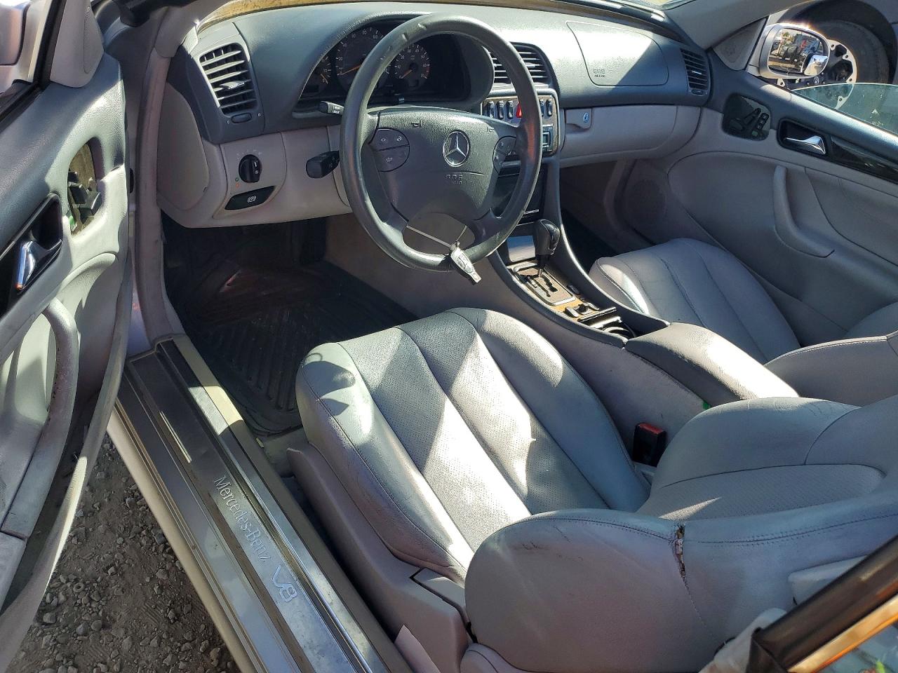 2003 Mercedes-benz Clk 430 Silver vin: WDBLK70G73T140402