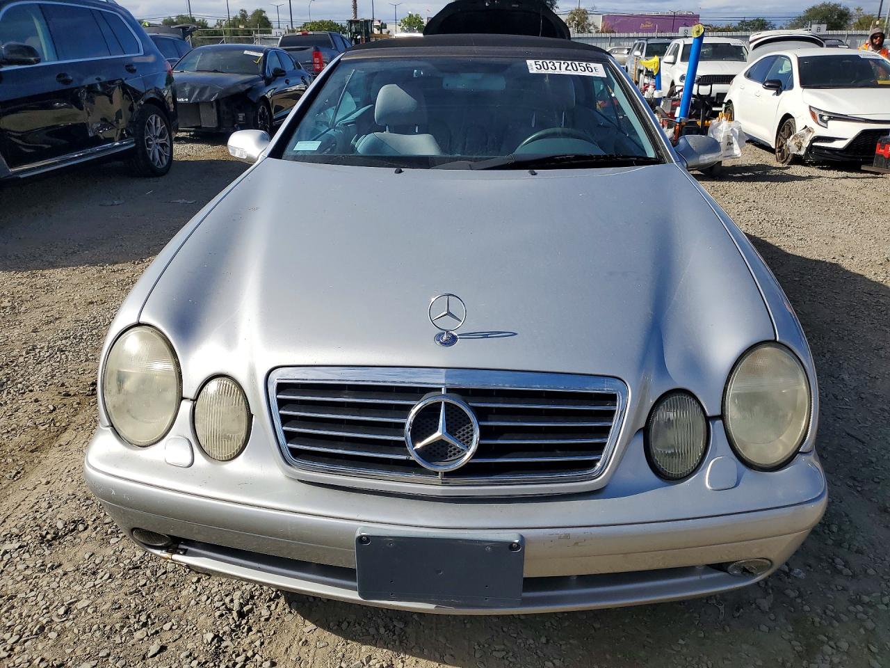 2003 Mercedes-benz Clk 430 Silver vin: WDBLK70G73T140402