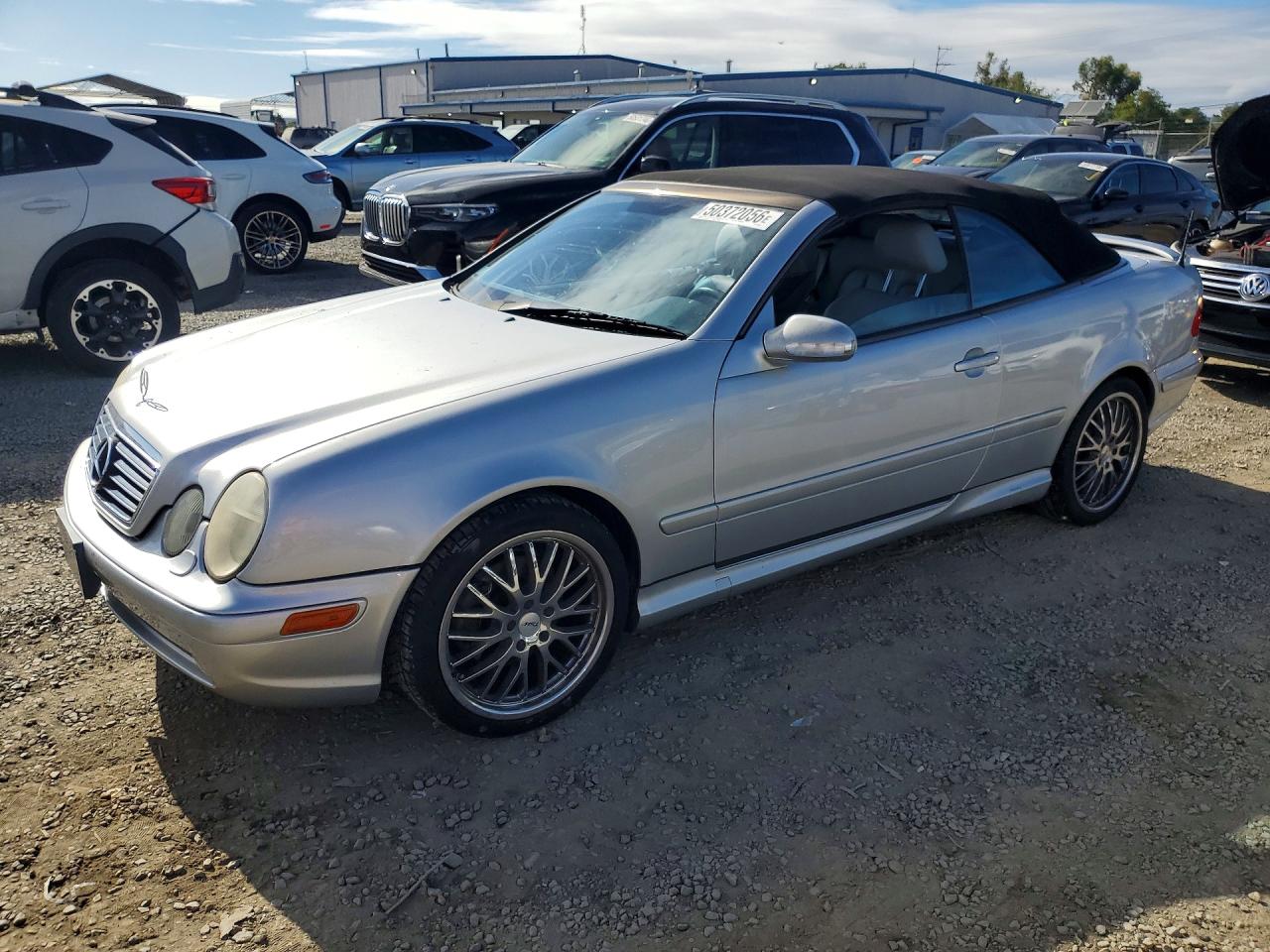 2003 Mercedes-benz Clk 430 Silver vin: WDBLK70G73T140402