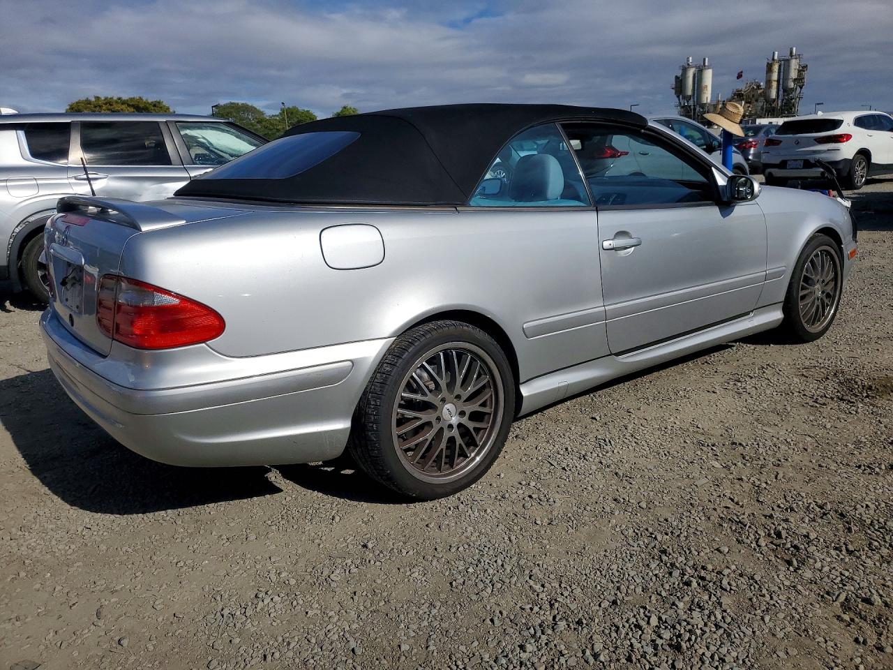 2003 Mercedes-benz Clk 430 Silver vin: WDBLK70G73T140402