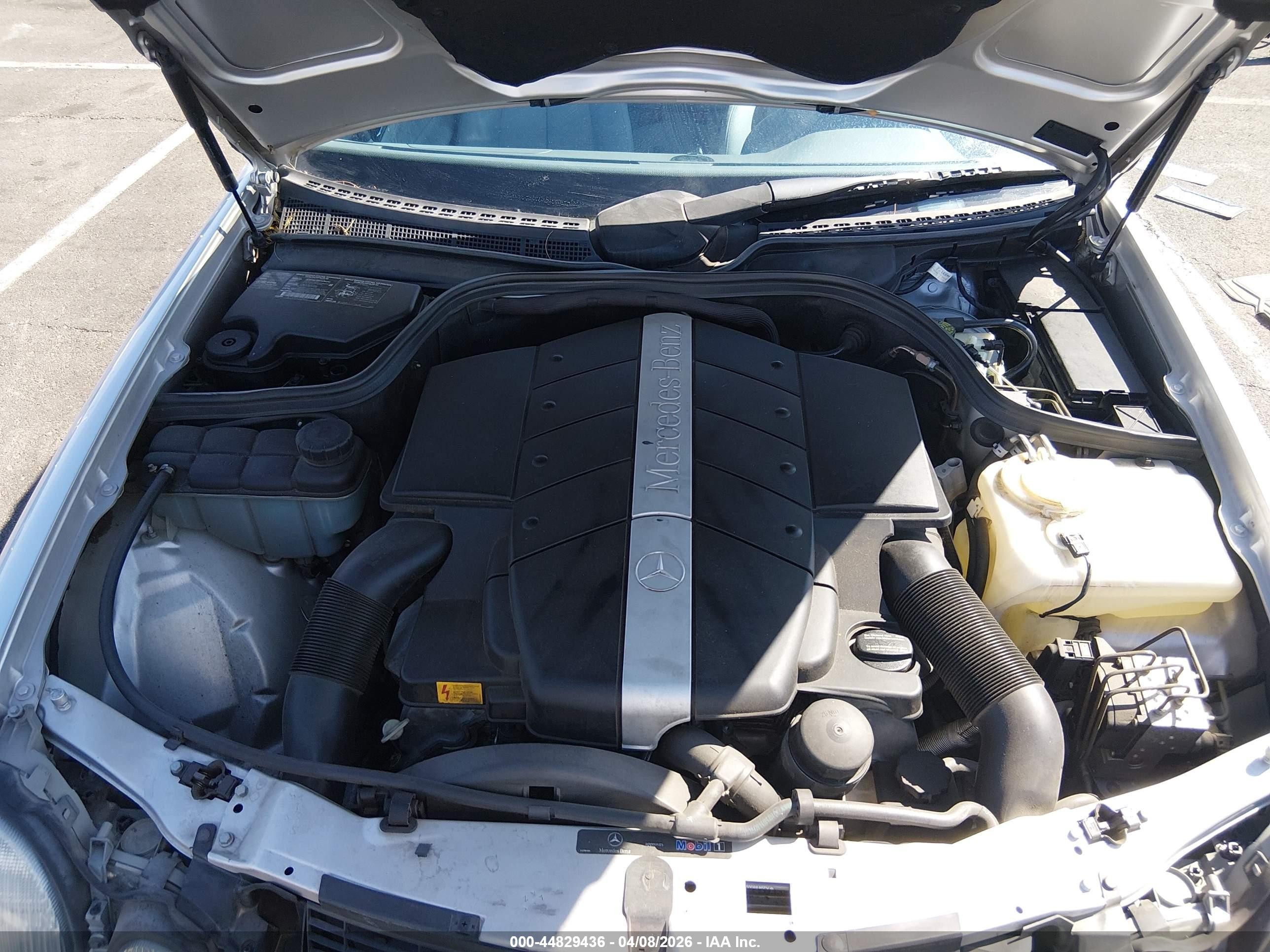 2003 Mercedes-benz Clk 430   Silver vin: WDBLK70G73T141906