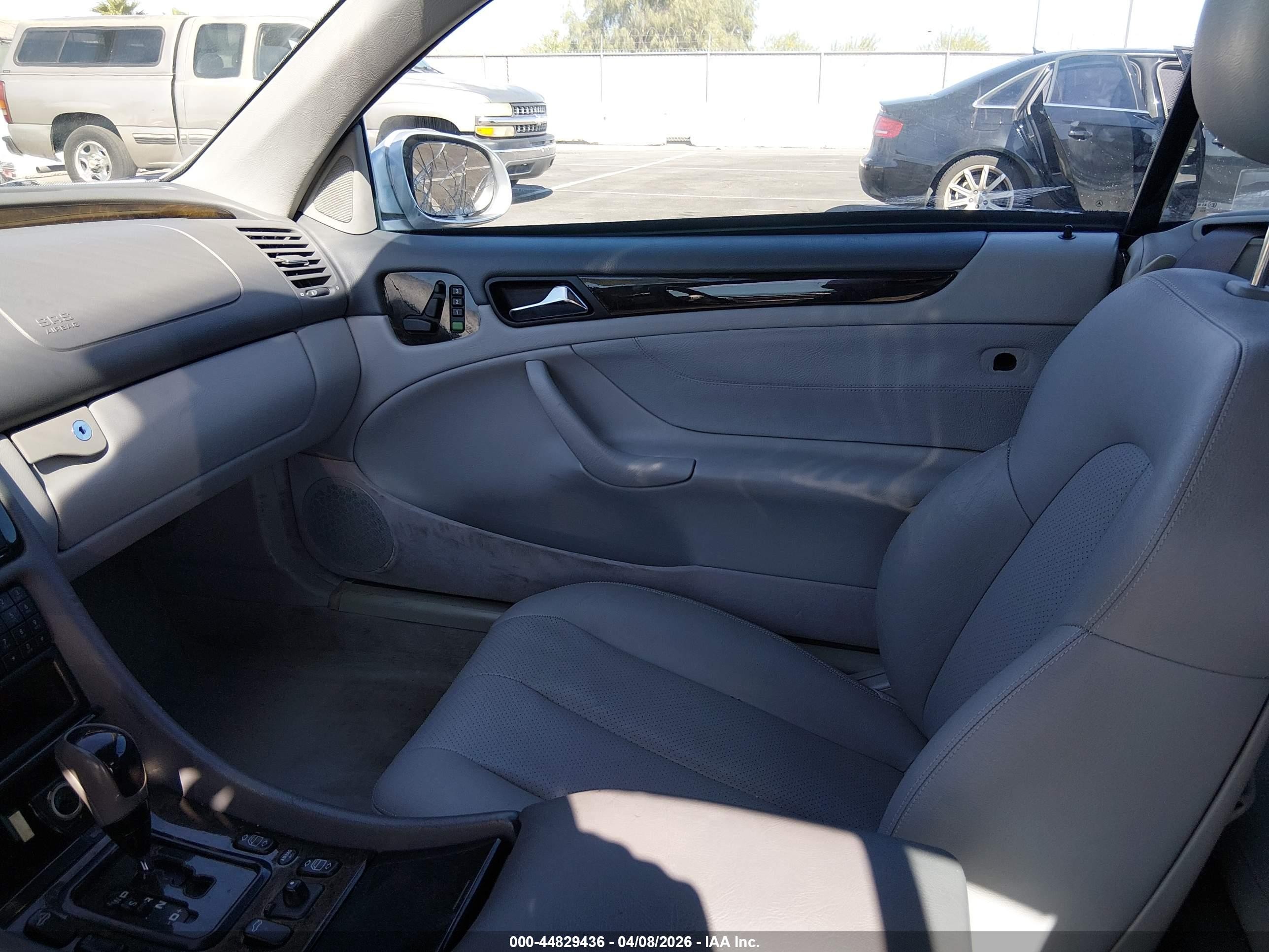 2003 Mercedes-benz Clk 430   Silver vin: WDBLK70G73T141906