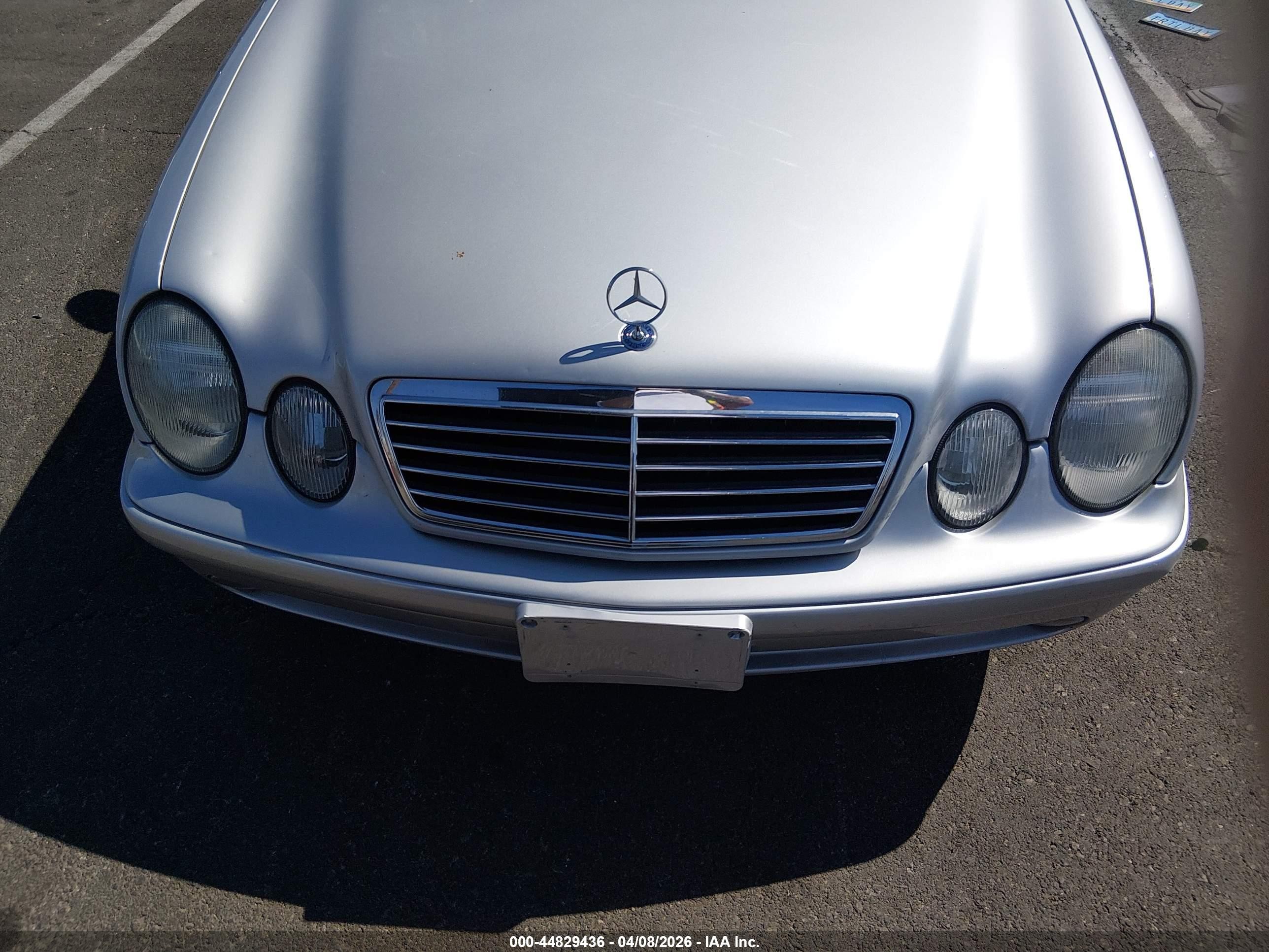 2003 Mercedes-benz Clk 430   Silver vin: WDBLK70G73T141906
