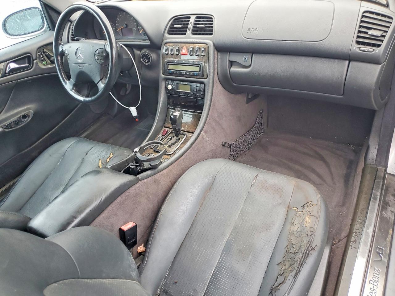2001 Mercedes-benz Clk 430 Silver vin: WDBLK70G81T056523