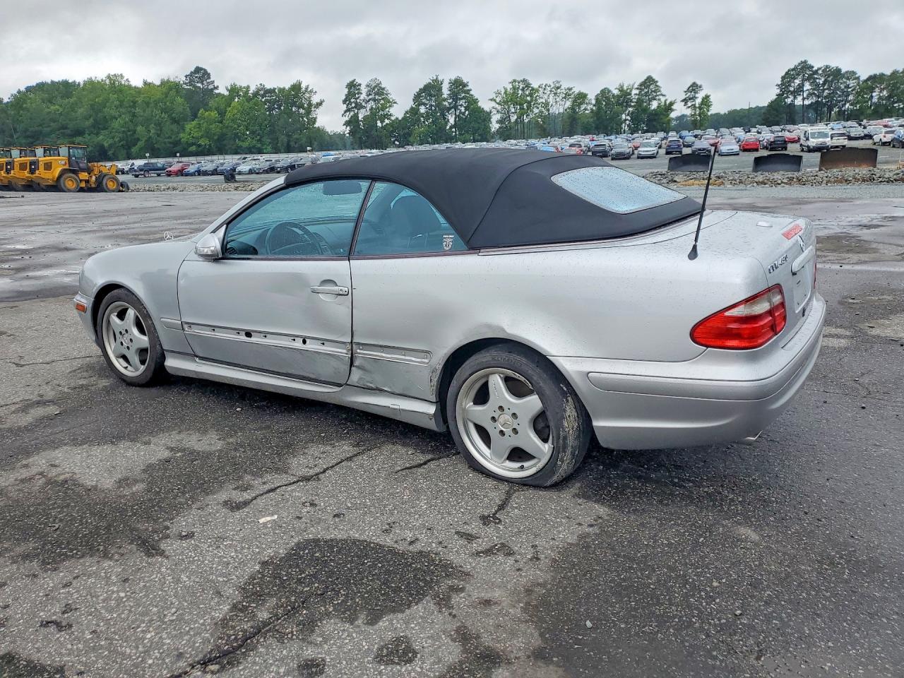 2001 Mercedes-benz Clk 430 Silver vin: WDBLK70G81T056523